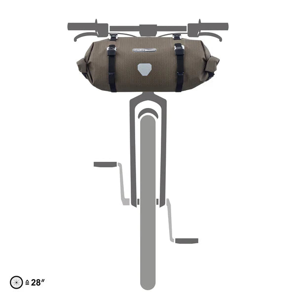 ORTLIEB PAQUETE MANILLAR FLEX 9 L Bolsa manillar gris
