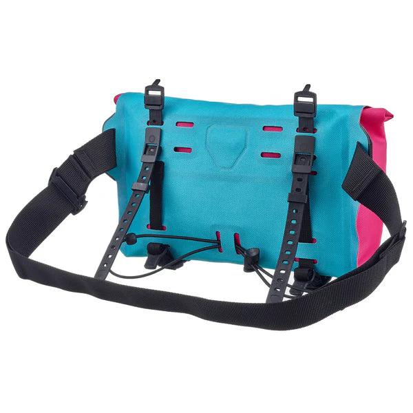Bolsa de manillar ORTLIEB VELO SLING 3 L Cyber Azul/Rosa
