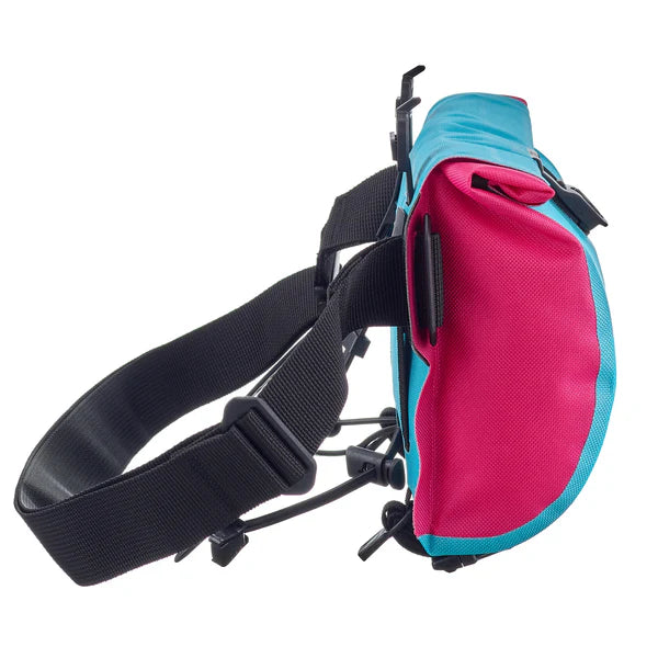 Bolsa de manillar ORTLIEB VELO SLING 3 L Cyber Azul/Rosa