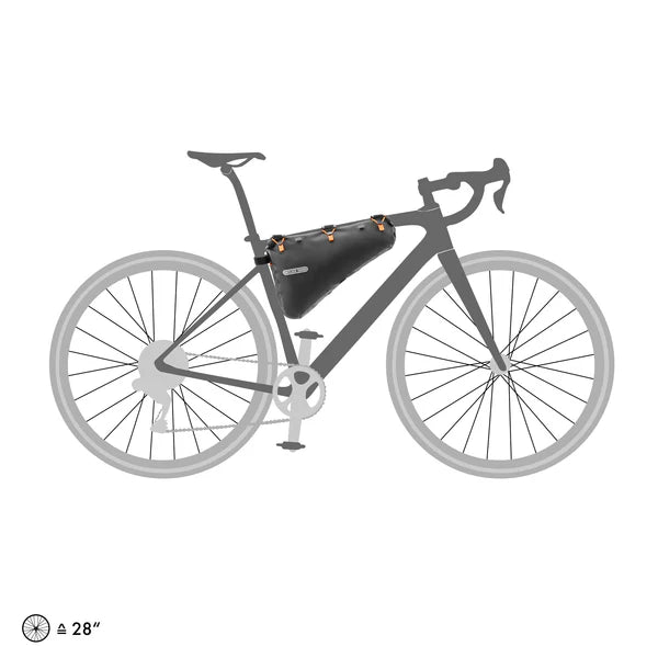 ORTLIEB FRAME PACK RC 4 L Bolsa para cuadros Negro