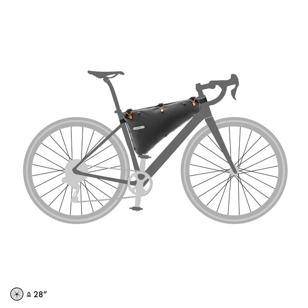 ORTLIEB FRAME PACK RC 6 L Bolsa para cuadros Negro