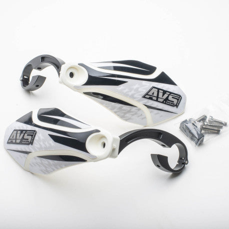AVS KIT DECO Guardamanos Alu Blanco/Negro