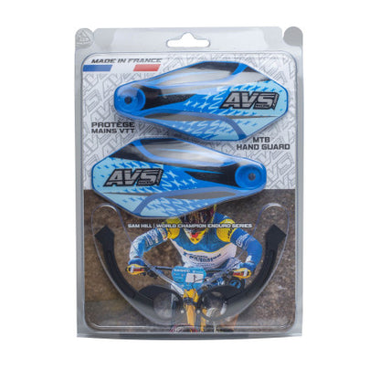 Protector de Manos AVS KIT DECO Patilla Alu Azul Oscuro/Negro