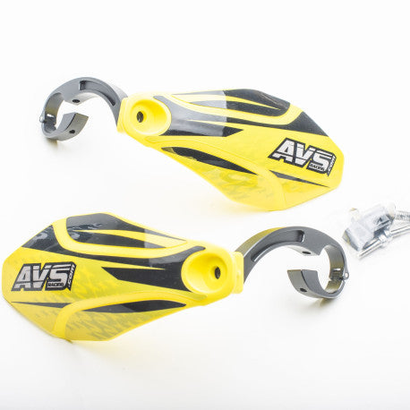AVS KIT DECO Guardamanos Alu Leg Amarillo/Negro
