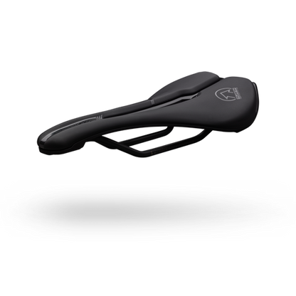 Sillín PRO TURNIX PERFORMANCE 132mm Raíles Acero Negro