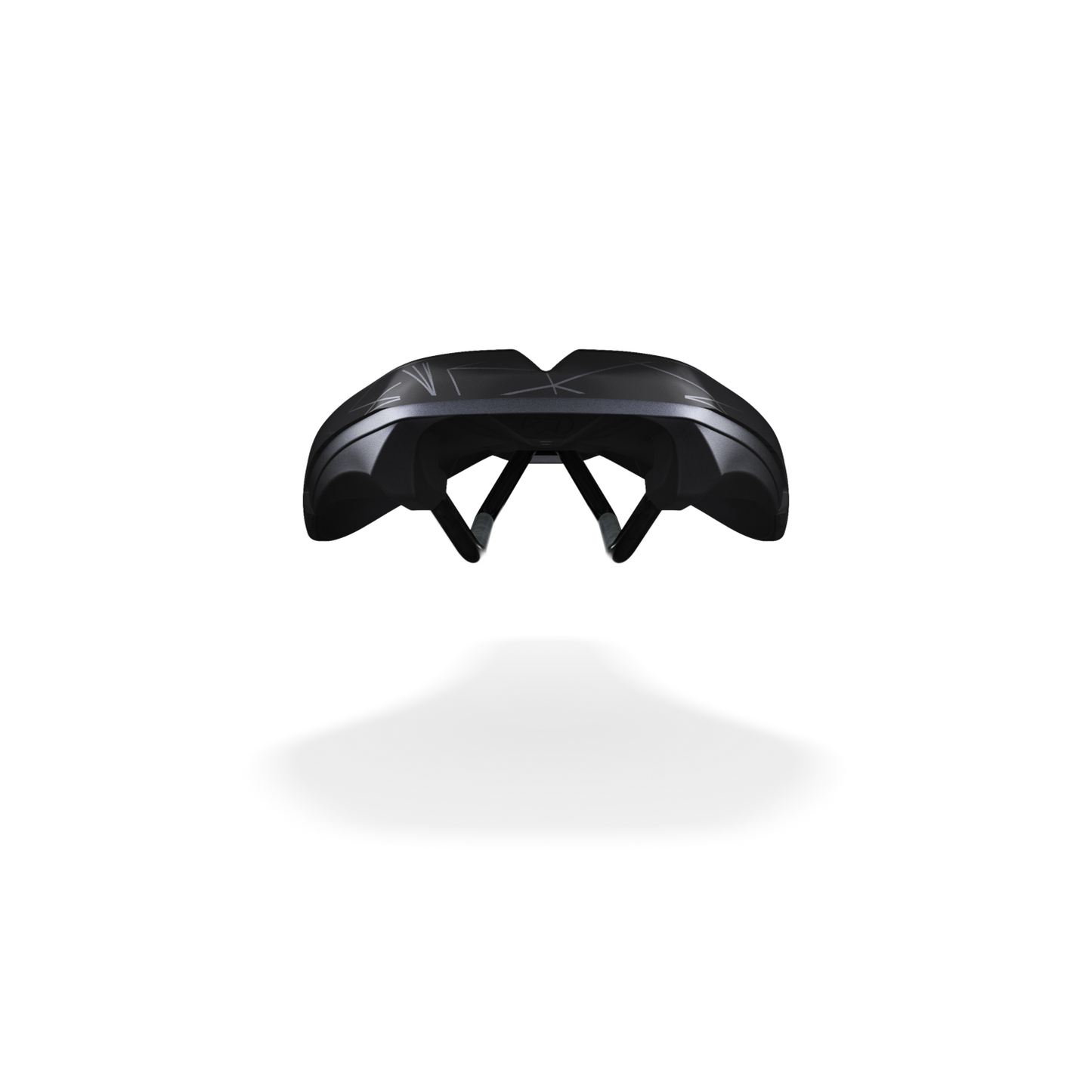 STEALTH OFFROAD PERFORMANCE Sillín PRO 152mm Raíles Acero Inoxidable Negro