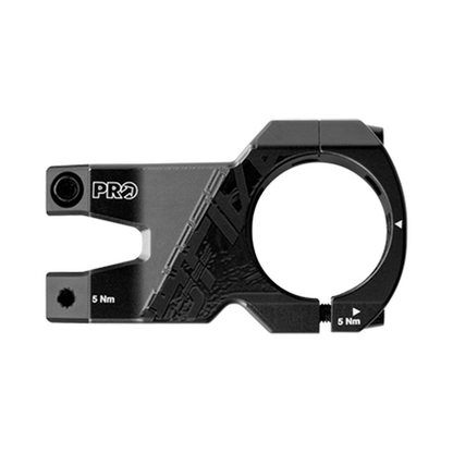 Potencia PRO THARSIS 3FIVE CNC 0° — vista de perfil sobre fondo blanco
