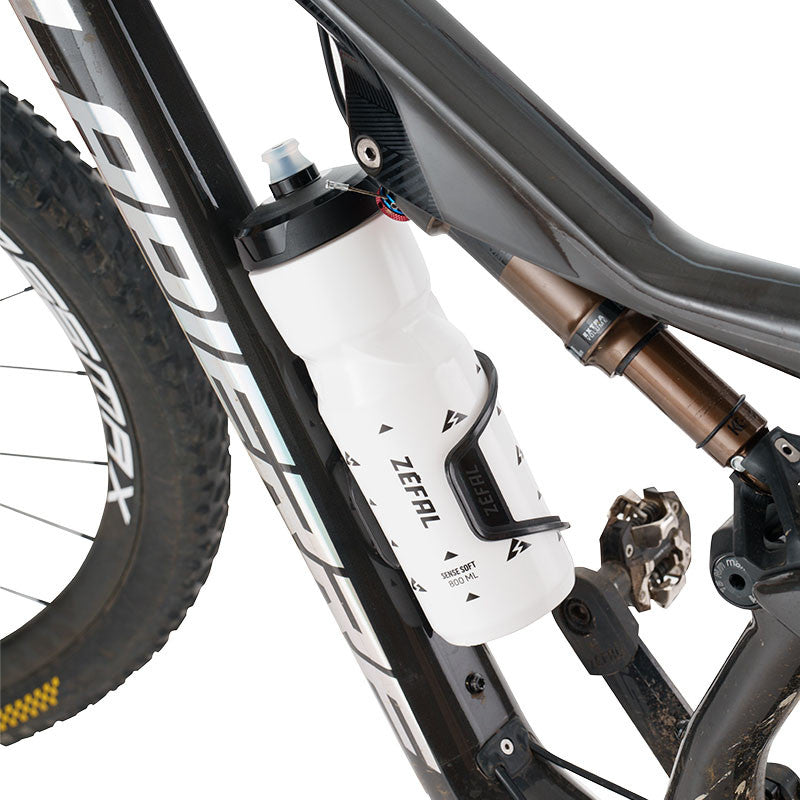 ZEFAL PULSE S2 Portabidon Carbono Izquierdo Negro