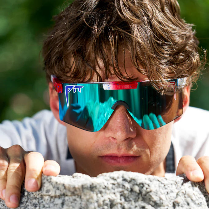 Gafas polarizadas PIT VIPER THE FIRECRACKER ORIGINAL WIDE HDPV Azul