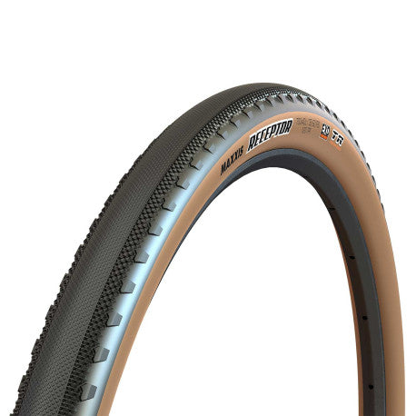 Neumático MAXXIS RECEPTOR 700x40c 120TPI Tubeless Ready Beige