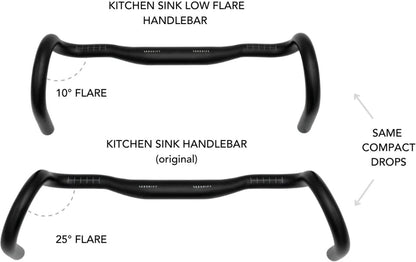 Manillar Gravel REDSHIFT Kitchen Sink 10° Flare Rise 20mm