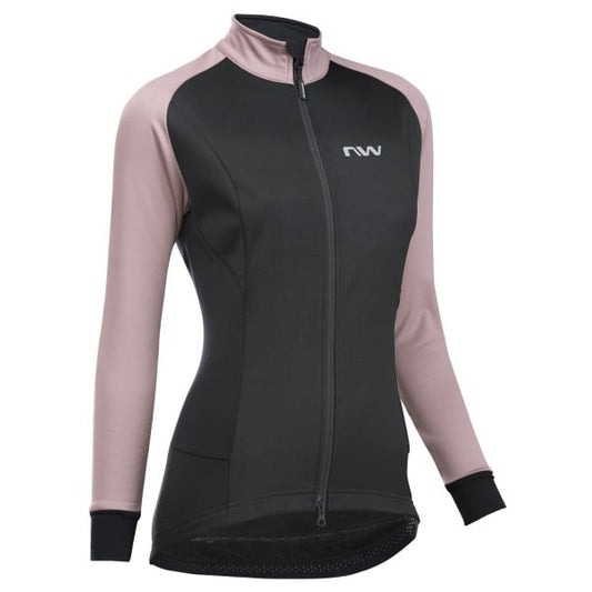Chaqueta NORTHWAVE RELOAD de mujer rosa Petra/negro