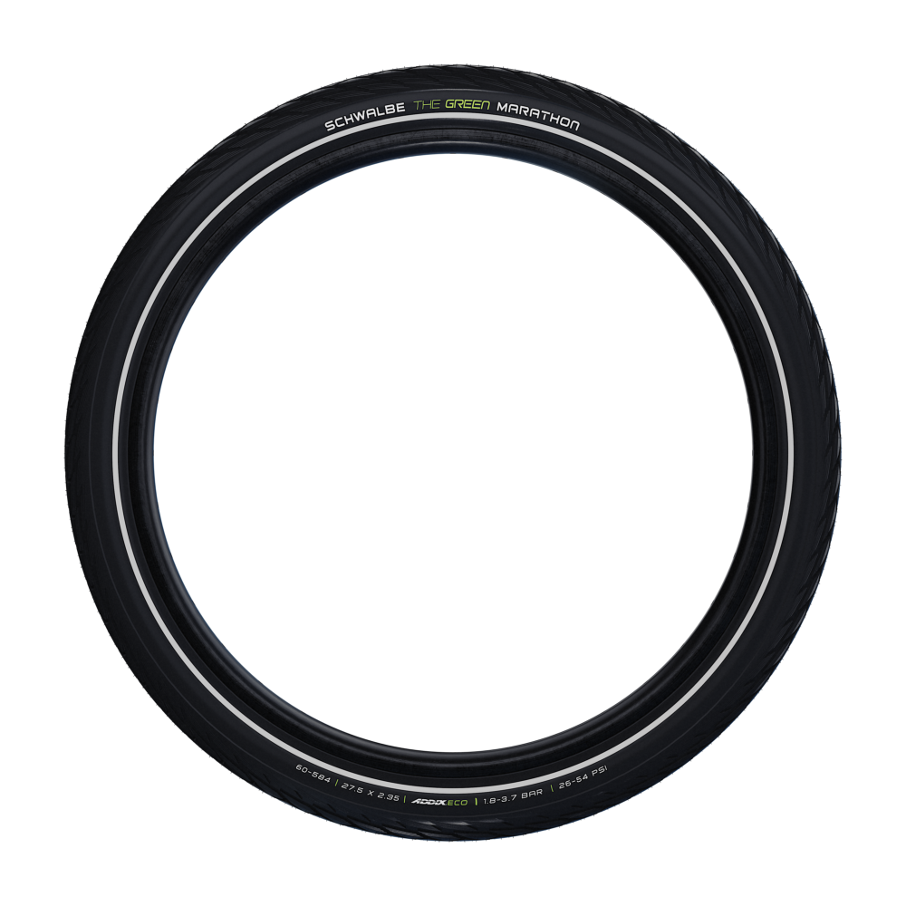 SCHWALBE GREEN MARATHON 27.5x2.35 ADDIX ECO GreenGuard Tubetype Neumático rígido