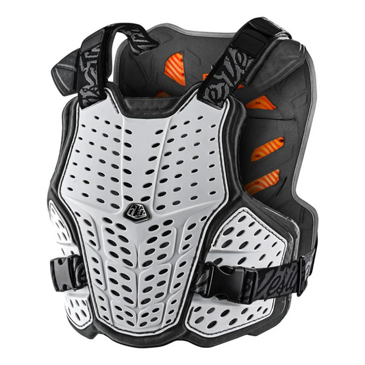 TROY LEE DESIGNS ROCKFIGHT Chaleco de protección CE Blanco