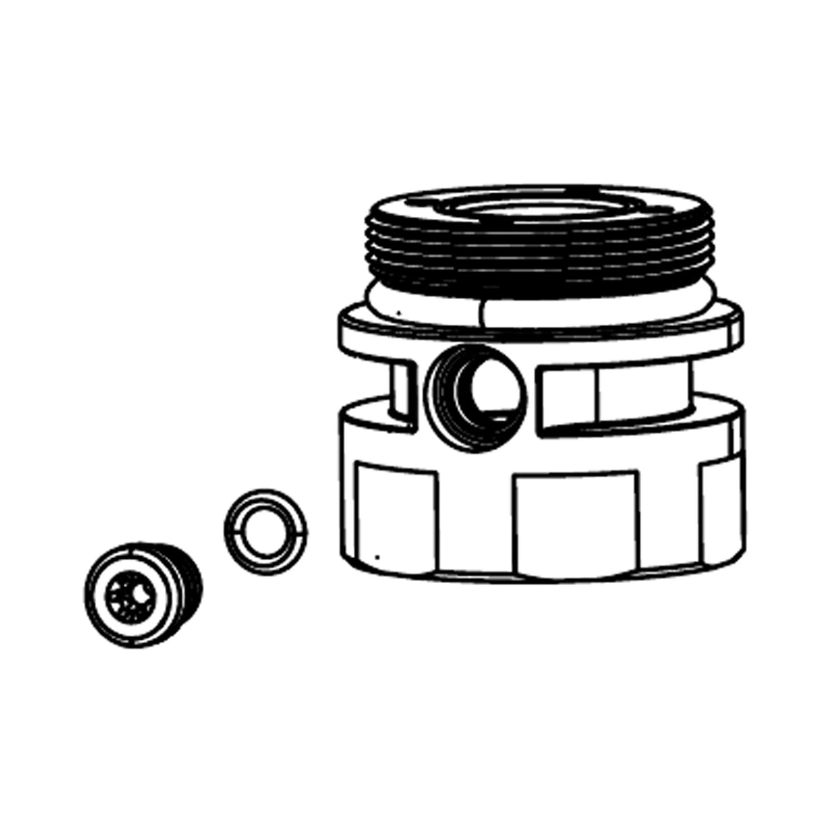 Kit de cabezales de sellado para cartucho ROCKSHOX CHARGER 2.1 QT — ilustración técnica