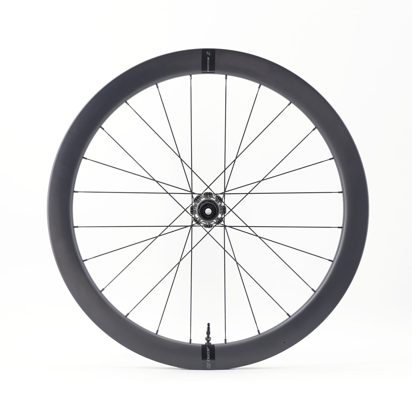 Par de ruedas SCOM AERO 50 Tubeless Ready (Center Lock)