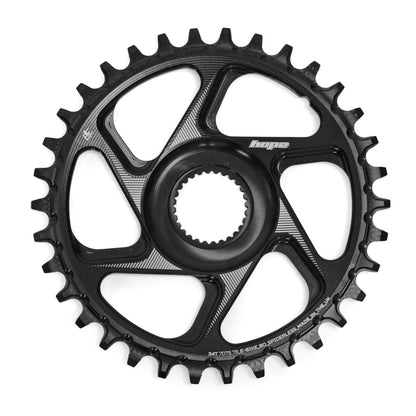 Plato Mono HOPE R22 9/10/11/12V Direct Mount E-Bike BOSCH Negro