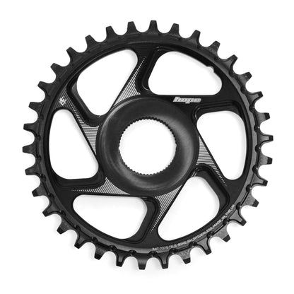 Plato Mono HOPE R22 9/10/11/12V Direct Mount E-Bike SHIMANO Negro