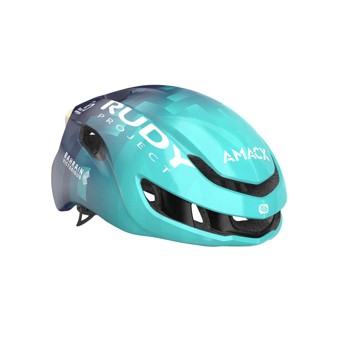 Casco de Carretera RUDY PROJECT NYTRON TEAM BAHRAIN VICTORIOUS Turquesa