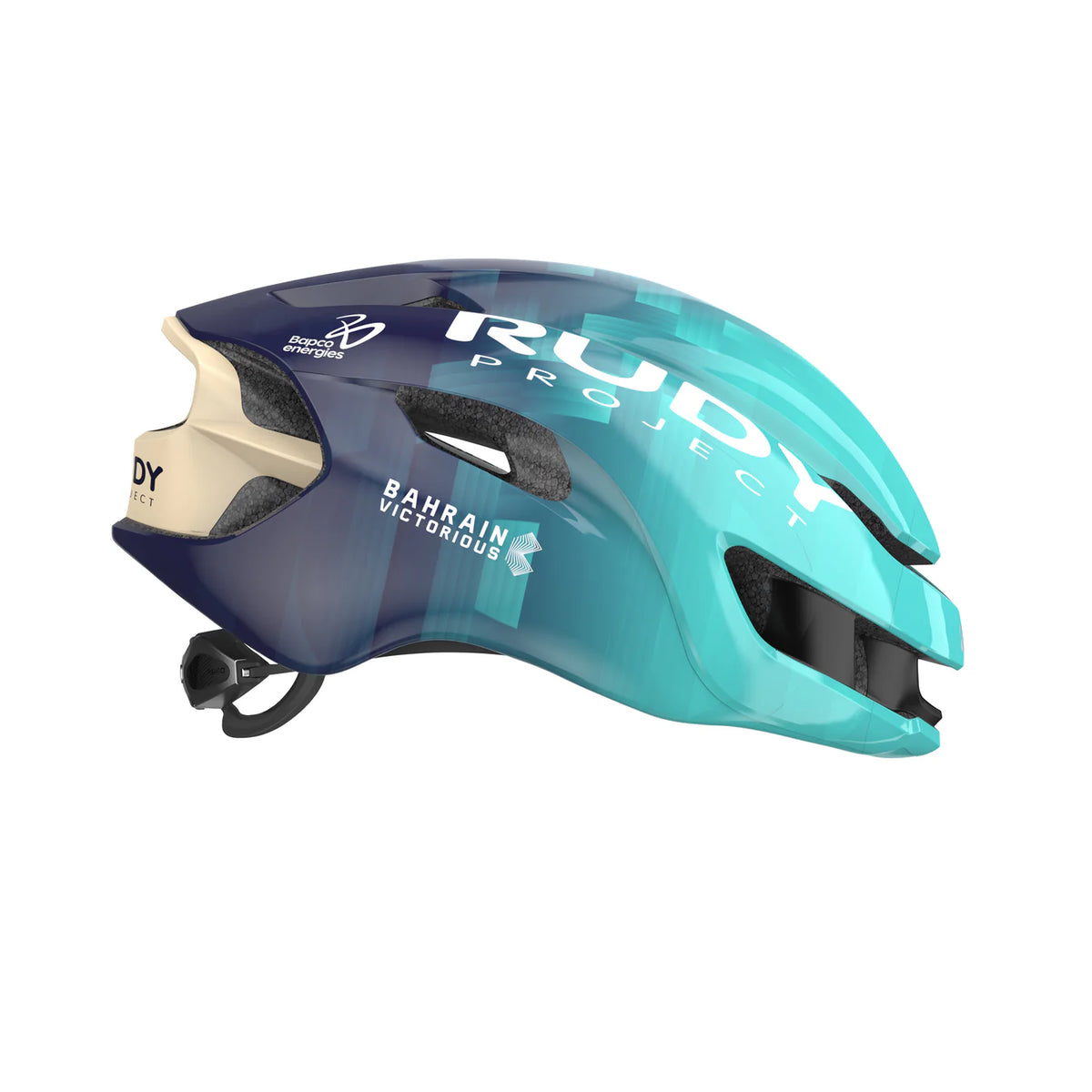 Casco de Carretera RUDY PROJECT NYTRON TEAM BAHRAIN VICTORIOUS Turquesa