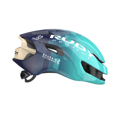 Casco de Carretera RUDY PROJECT NYTRON TEAM BAHRAIN VICTORIOUS Turquesa