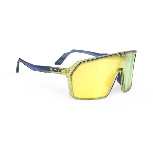 Gafas RUDY PROJECT SPINSHIELD Crystal Azul/Amarillo Lentes RP Optics Multilaser Yellow