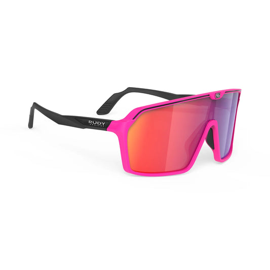Gafas RUDY PROJECT SPINSHIELD rosas con lentes RP Optics Multilsaer Red