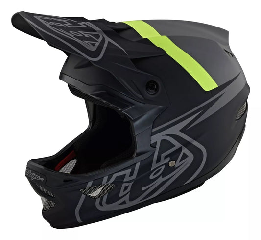 TROY LEE DESIGNS D3 FIBERLITE Casco MTB Gris