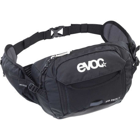 EVOC HIP PACK 3 L + 1,5 L Bolsa de agua Negro