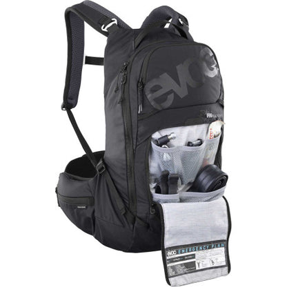 Mochila con Dorsal EVOC TRAIL PRO BLACKLINE 16 L Negro