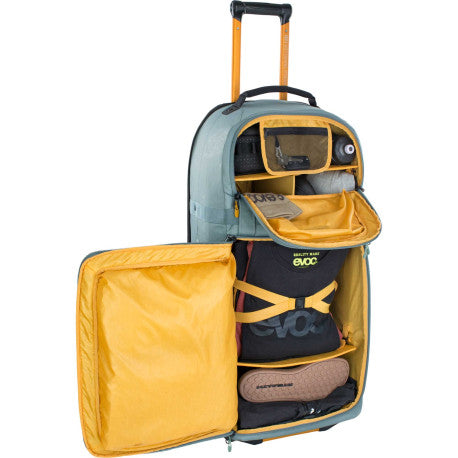 Bolsa de viaje EVOC WORLD TRAVELLER 125 L Gris
