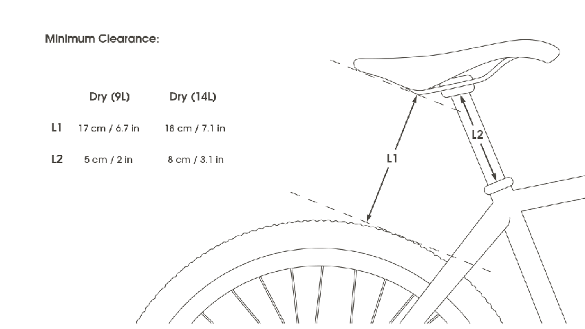 APIDURA EXPEIDITION SADDLE PACK 14 L Negro