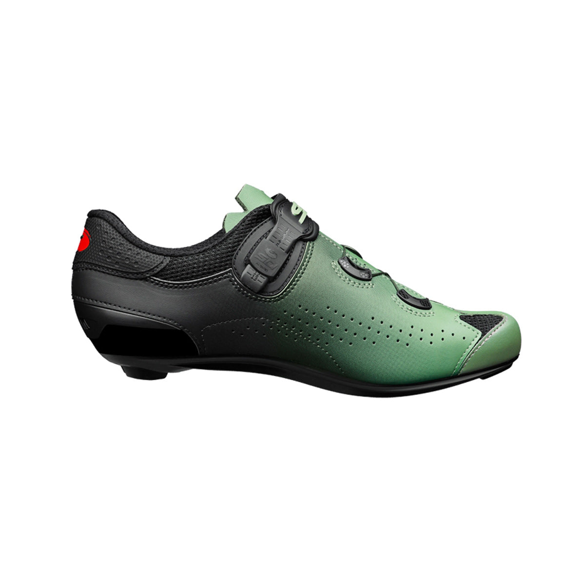 Zapatillas de carretera SIDI GENIUS 10 Verde/Negro