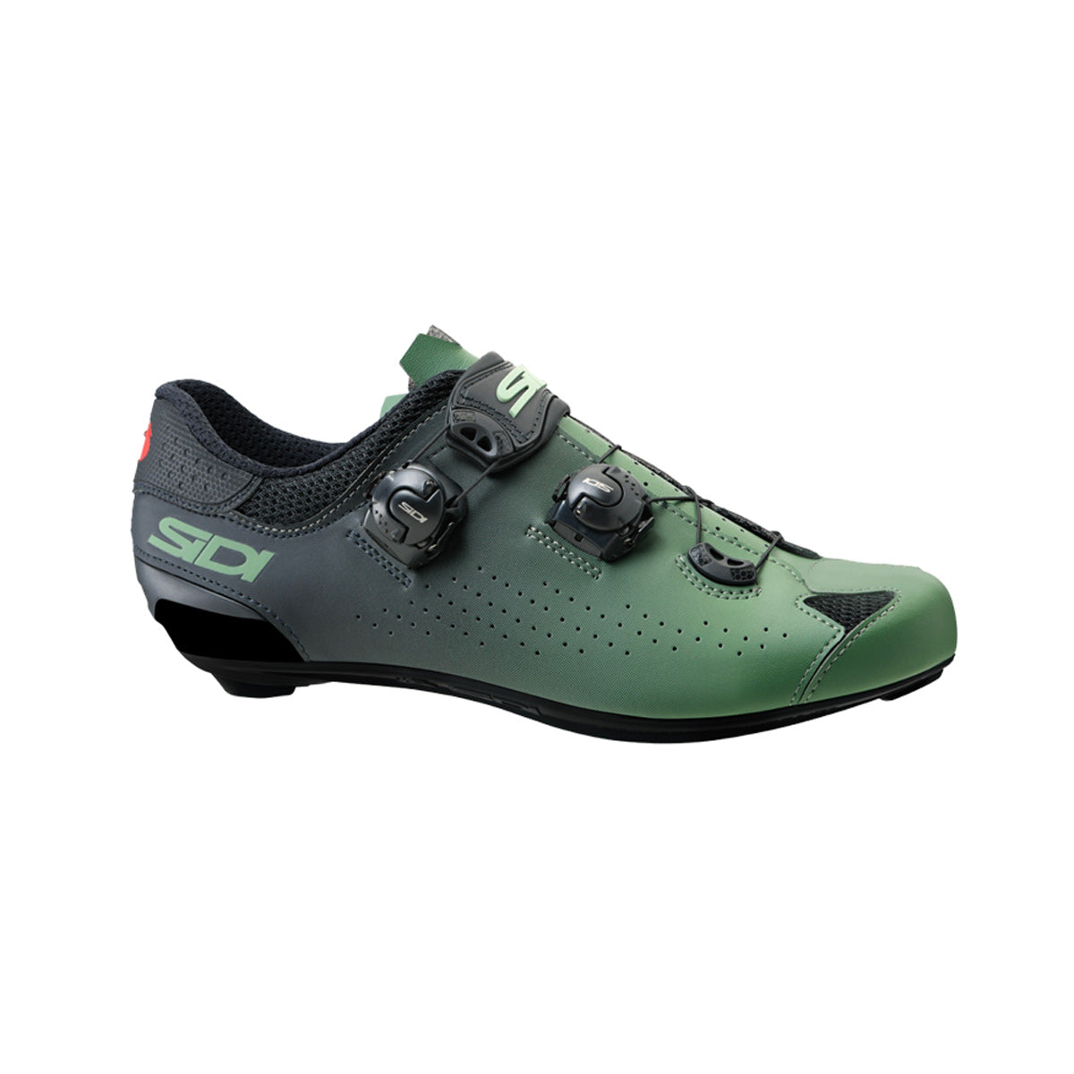 Zapatillas de carretera SIDI GENIUS 10 Verde/Negro