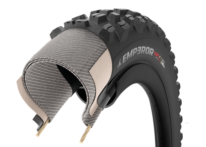 Neumático PIRELLI SCORPION EMPEROR 29x2.40 Medium ProWall Tubeless Ready de aro flexible negro/plata