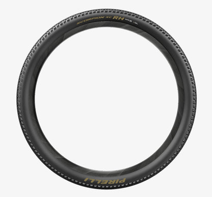 Cubierta PIRELLI SCORPION RACE XC RH ProWall 29x2.40 Tubeless Ready plegable negro/dorado