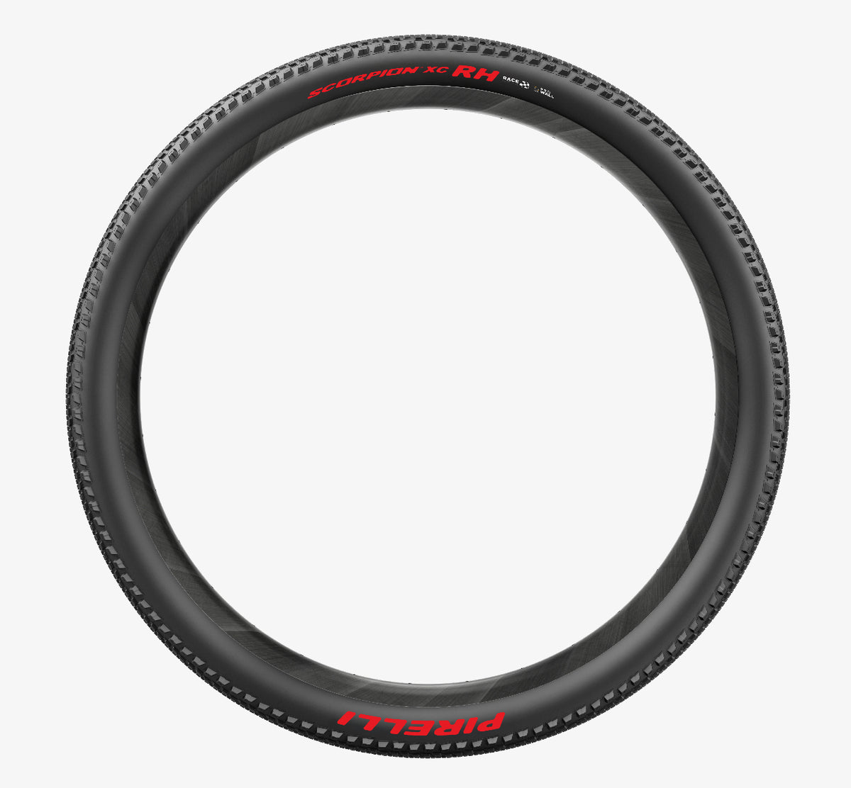 Cubierta PIRELLI SCORPION RACE XC RH ProWall 29x2.40 Tubeless Ready de aro flexible negro/rojo