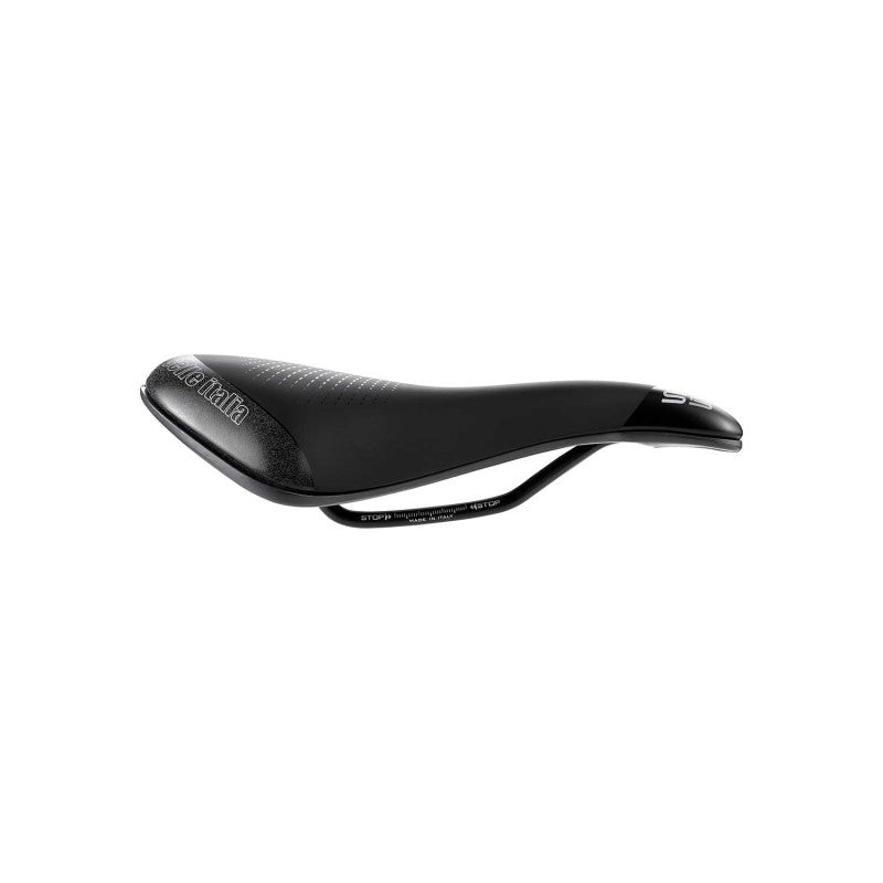 Sillín SELLE ITALIA S 5 SUPERFLOW L, con raíles Fec, negro