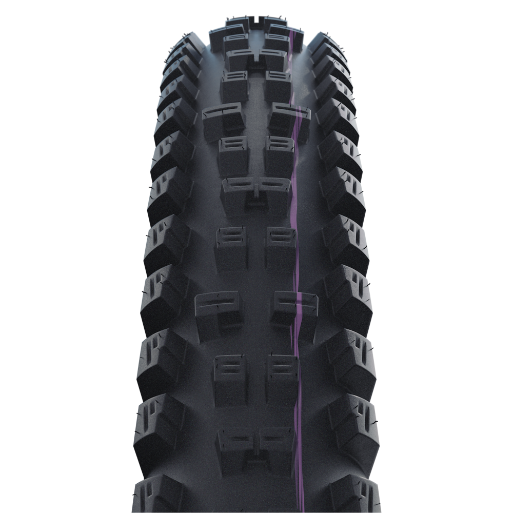 SCHWALBE TACKY CHAN 29x2.40 ADDIX ULTRASOFT SUPERGROUND Tubeless Ready Neumático blando