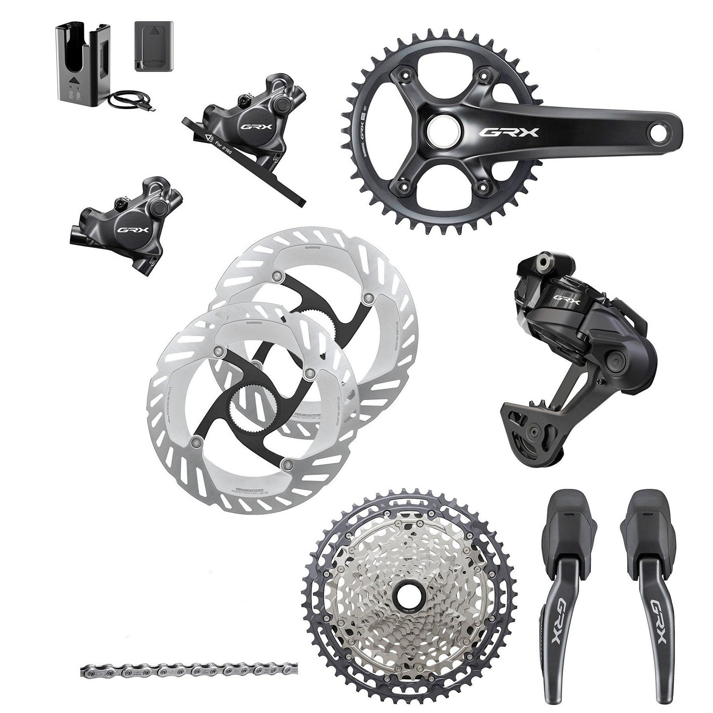 Grupo SHIMANO GRX RX827 Di2 1x12V