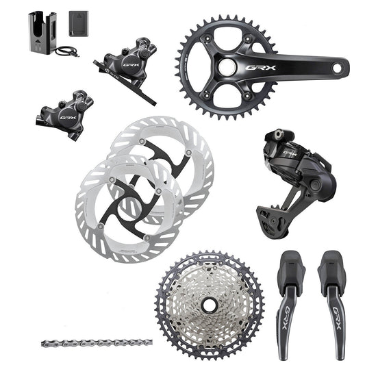 Grupo SHIMANO GRX RX827 Di2 1x12V