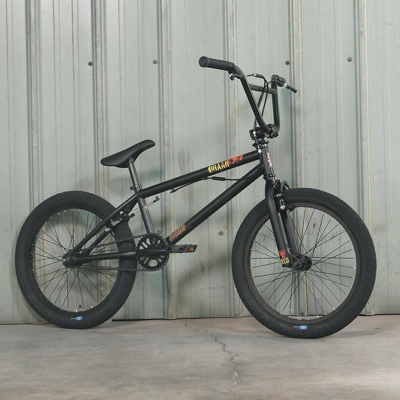 BMX SIBMX DRAAK 20" Negro mate