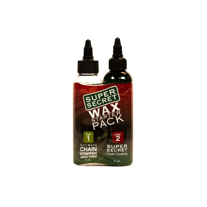 SILCA CHAIN STRIPPER y SUPER SECRET Paquete de Preparación y Lubricación de Cadenas 2x120ml