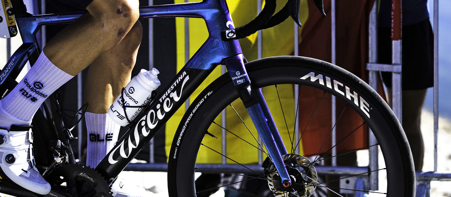 Par de ruedas MICHE KLEOS RD DX50 Tubeless Ready (Center Lock) Team Edition
