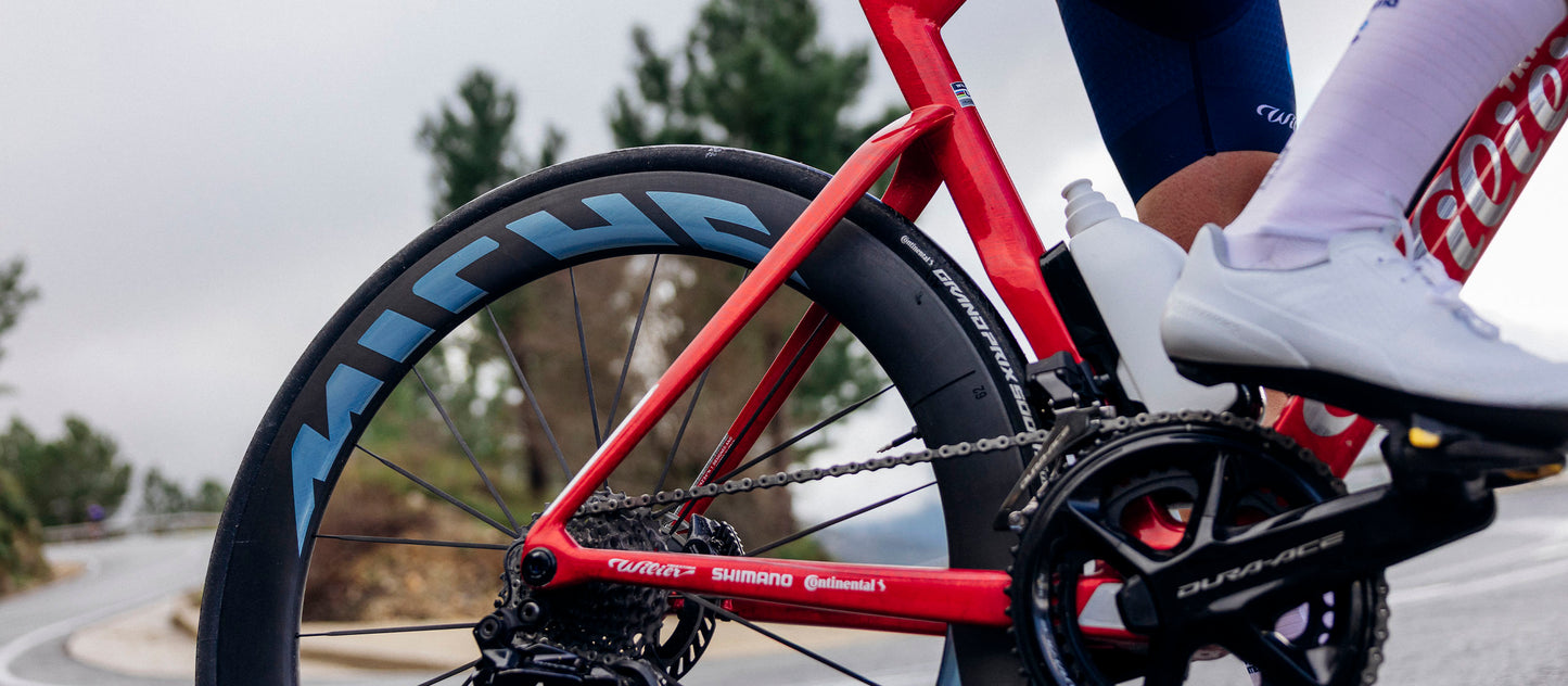 Par de ruedas MICHE DEVA RD 52 Tubeless Ready (Center Lock) Plata