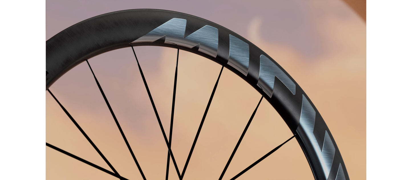 Par de ruedas MICHE DEVA RD 52 Tubeless Ready (Center Lock) Plata