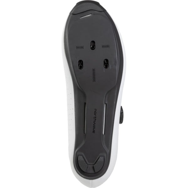 Zapatillas de ciclismo de carretera NORTHWAVE SONIC PLUS WIDE blancas/negras