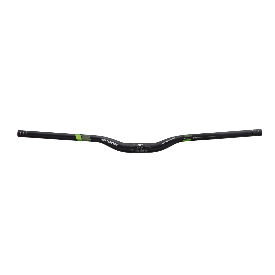 SPANK SPIKE 800 VIBROCORE Rise 30mm 31.8/800mm Manillar Negro / Verde