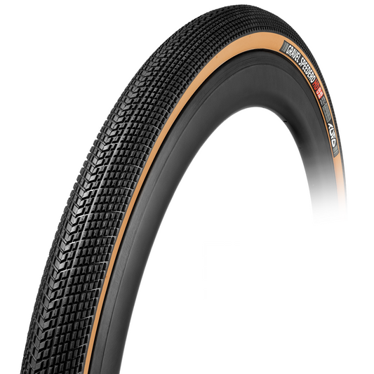 Neumático TUFO GRAVEL SPEEDHERO HD 700c Tubeless Ready, color beige