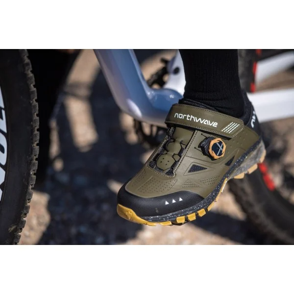 Zapatillas MTB NORTHWAVE SPIDER PLUS 3 Verde